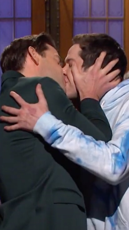 Pete Davidson Foreshadowed His John Krasinski 'SNL' Kiss Three Years Ago