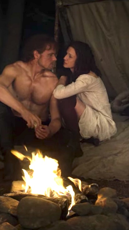 Comparing Jamie & Claire's First Law Of Thermodynamics 'Outlander' Scene — Book Vs. Show