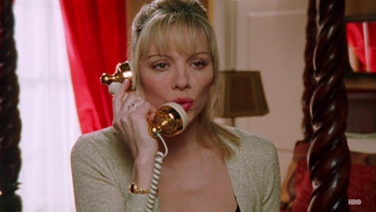 Samantha Nude Picz - What's With Samantha's Big Gold Porn Phone On 'SATC'?